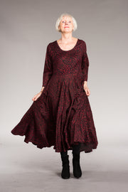 Dewani Dress Hand Block Printed Cotton Jersey - AW2022