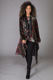 Nellore Jacket in Floral Crushed Velvet £129 - Now £99 - 1 Piece Left Size S/M