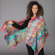 Merino Wool Shaw Leela Multi - Last 1 Left!