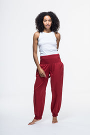 New Sahara Pants Plain Hand-Dyed in Pure Cotton