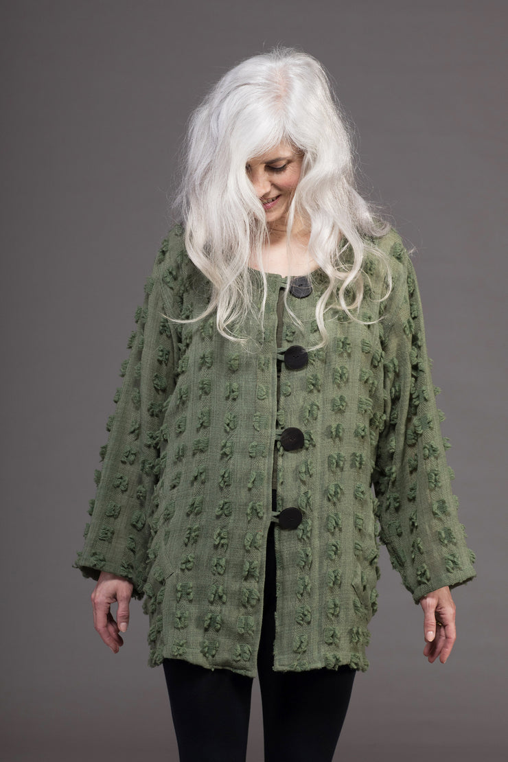 Tilak Jacket Tusser Merino Wool -Only Size 10-14 - Last Few Left!