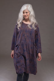 Roshan Dress Hand Tie Dyed Shibori in Jersey Only 1 Size S/M  Left!