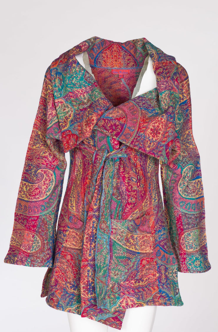 Bela Wrap Jacket in Merino Wool £185 - Now £79! Last 1 Left in Size M