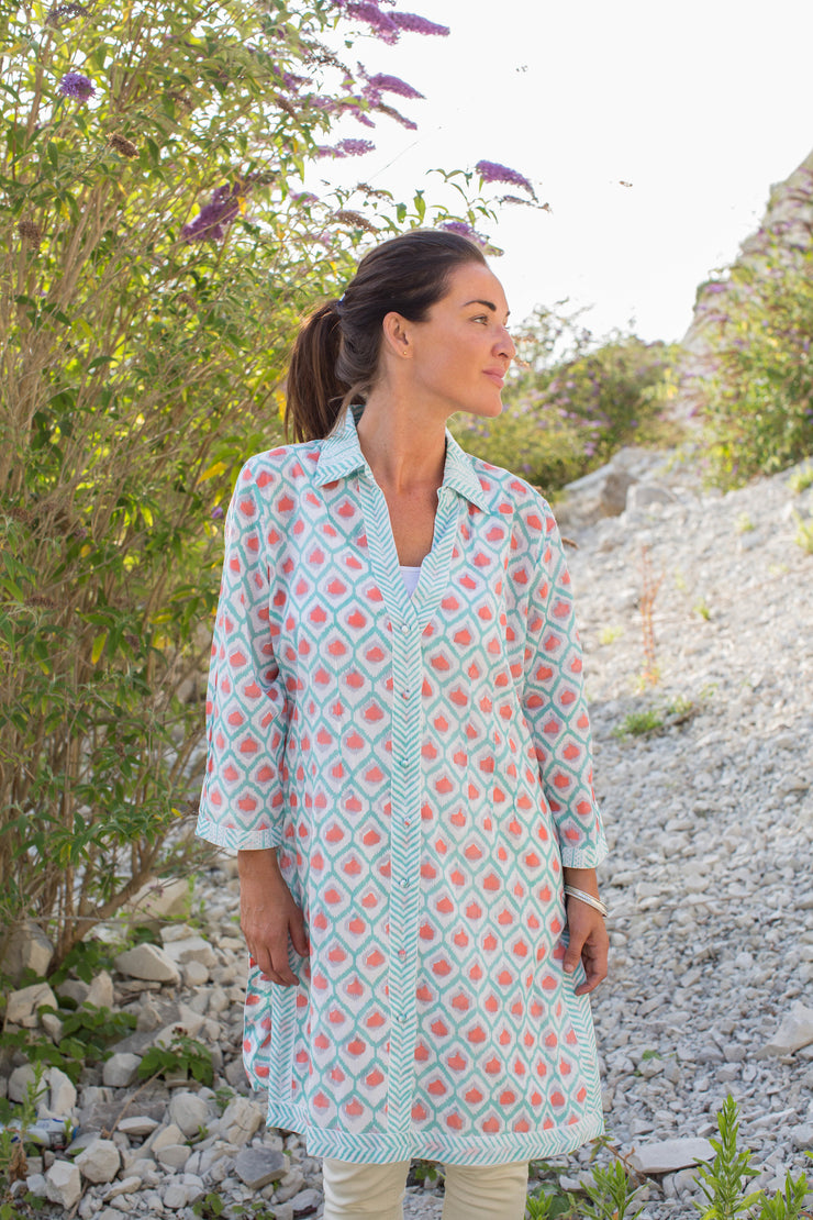Classic Kurta Hand Block Printed Pure Cotton Last Few In Size