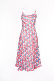 Kapil Bias Dress Hand Block Printed Pure Cotton- Last Few Size M-12