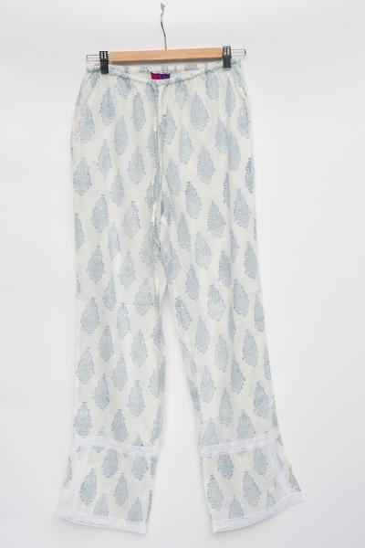 Pyjama Set Hand Block Printed in Pure Cotton